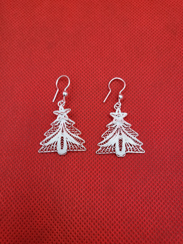 Christmas Tree Earrings