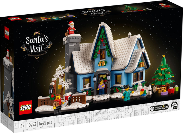LEGO 10293 Icons Besuch des Weihnachtsmanns