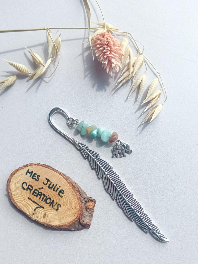 Marque-pages amazonite 