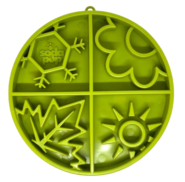 Gamelle d'enrichissement - E-tray 4 saisons - SodaPup (diamètre 20cm)