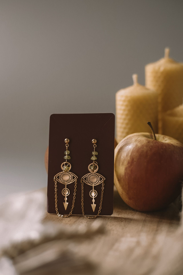 Demea • Boucles d&#039;oreilles de Lughnasadh