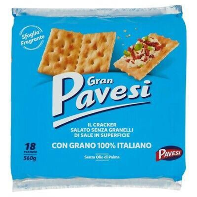 Crekers Pavesi Nn Salati 18 Porzioni 560g