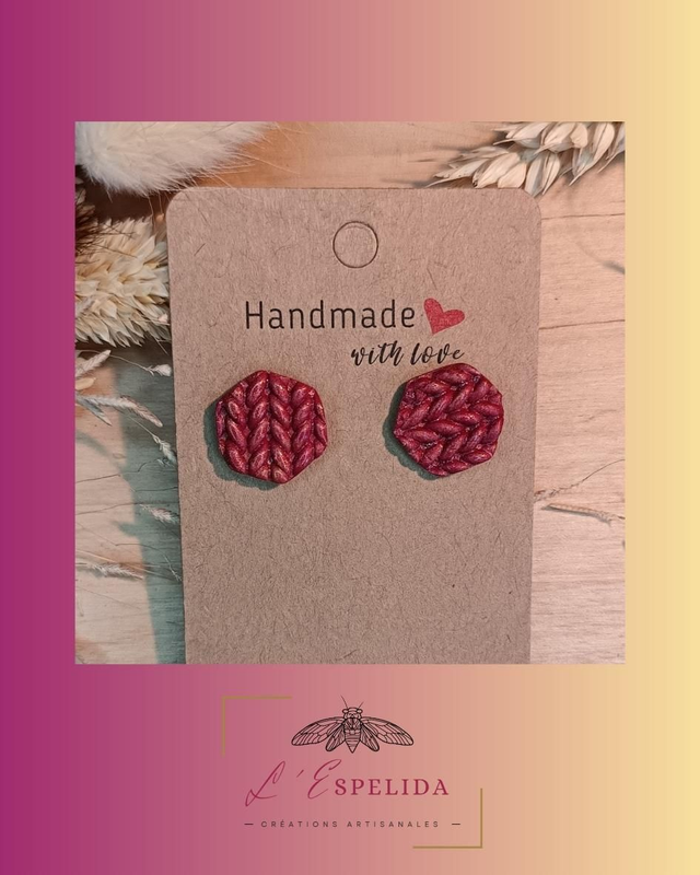 Sweeties octogone en pelote marrons