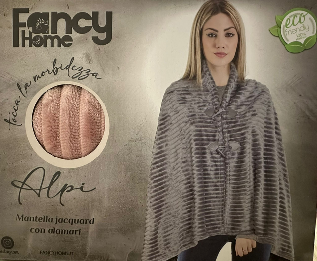 MANTELLA JACQUARD CON ALAMARI FANCY HOME