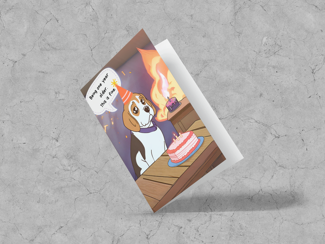Meme-Karte #Thisisfine