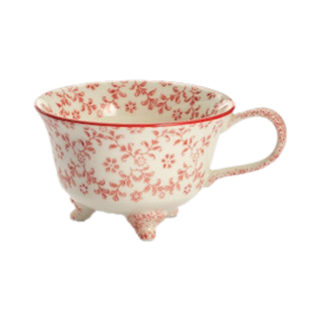 Taza Yasu, cerámica 0,23 l., ROJA *027