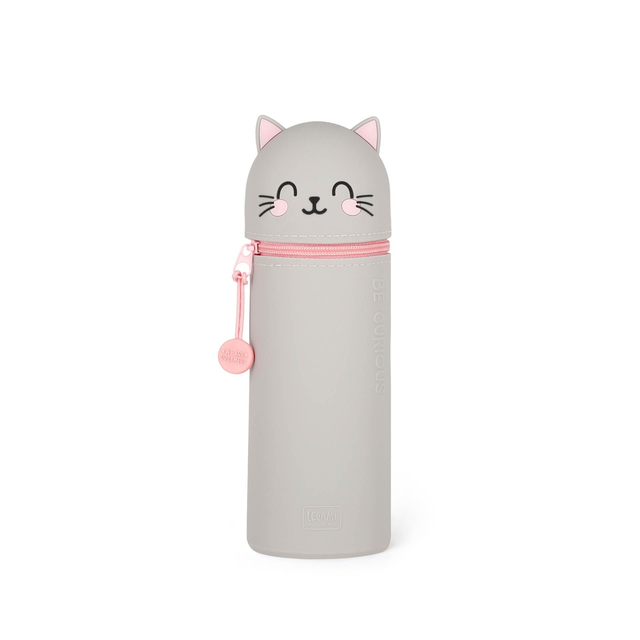 Astuccio 2 in 1 in Morbido Silicone Kitty - Kawaii