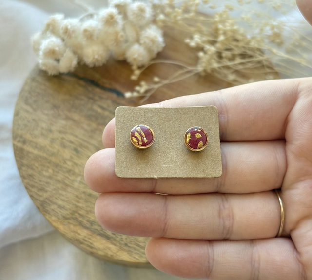 Mini clou - bordeaux 