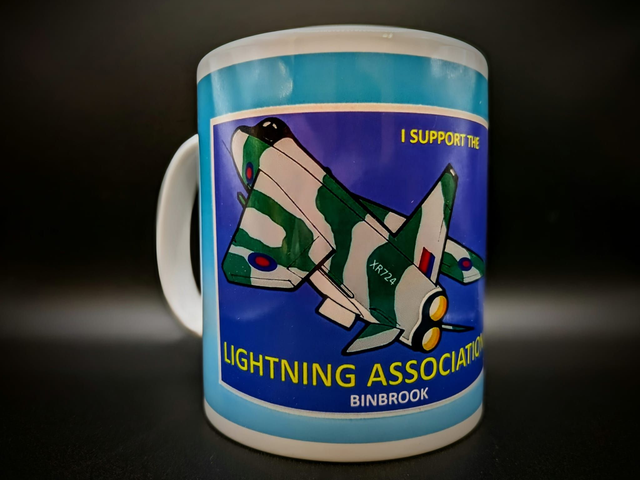 Custom designed mug for the Lightning Association