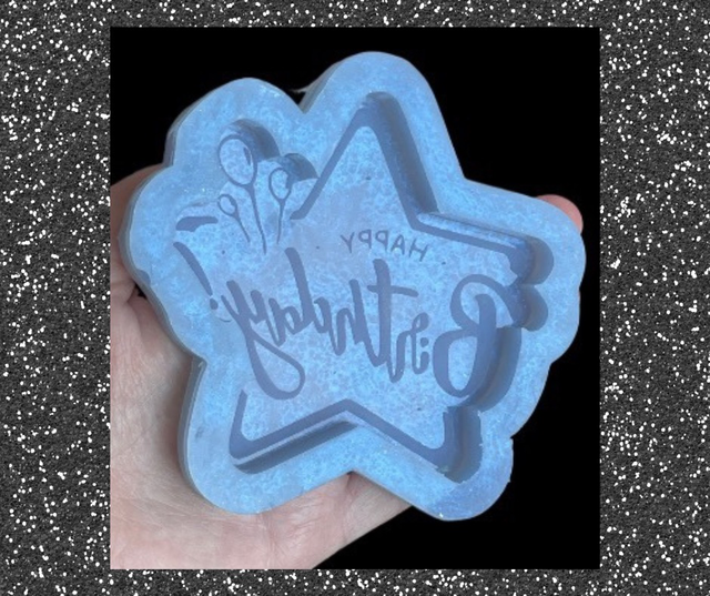 Happy birthday mould 