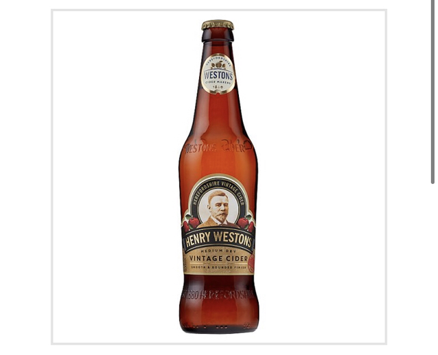 Henry Westons Vintage Cider 500ml