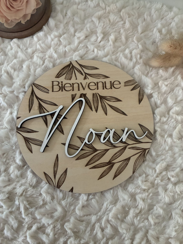 Cartede Bienvenue - Naissance