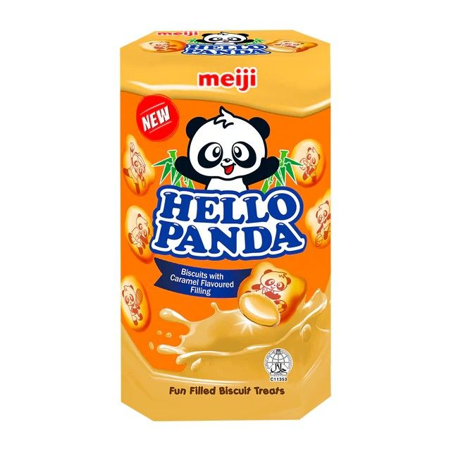 Meiji Hello Panda Caramel 42g