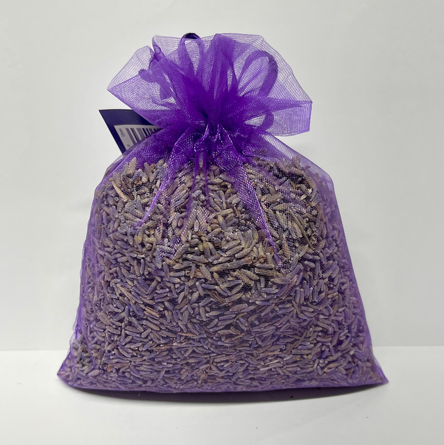 Large Cotswold Lavender Organza Dried Lavender Bag 