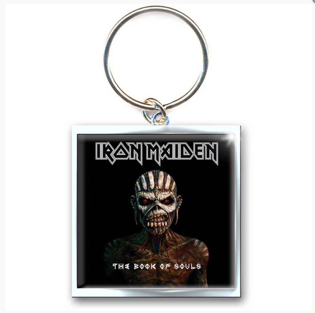 IRON MAIDEN KEYCHAIN: THE BOOK OF SOULS (PHOTO PRINT)
