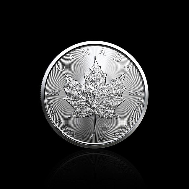Zilveren munt 1 oz "Silver Maple" (4 stuks)