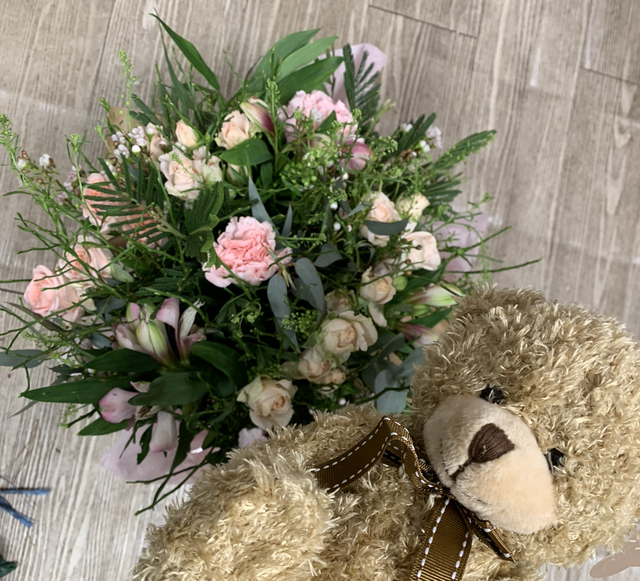 Velours et son ourson 