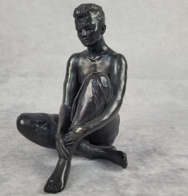 Rare bronze signé Émilio Casarotto 