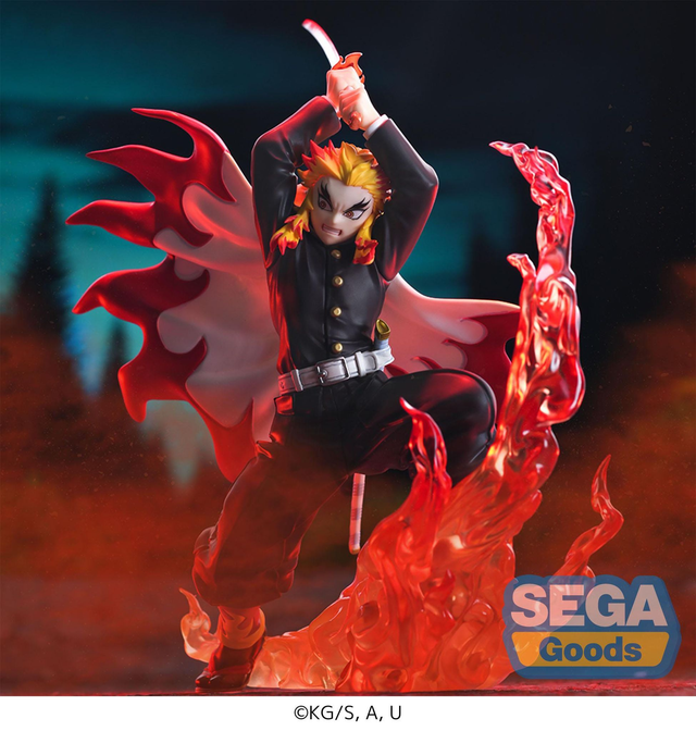 (Preordine) Kyojuro Rengoku - Demon Slayer: Kimetsu no Yaiba - Xross Link Anime Figure 15cm 🔥⚔️