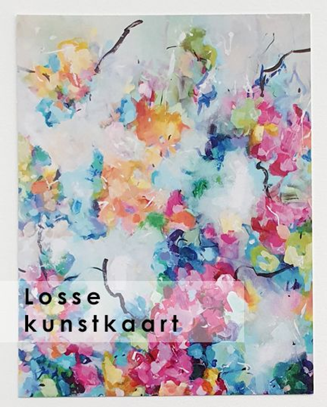 Losse kaart met envelop wit - Surrendering