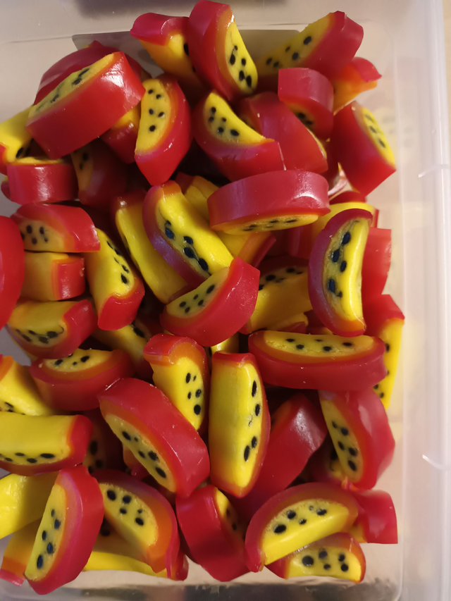 TRANCHES DE FRUITE DE LA PASSION(VENDU PAR 100G)