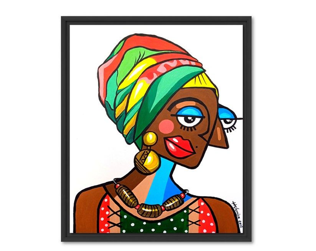 B1-2.7 - Femme d'Afrique 