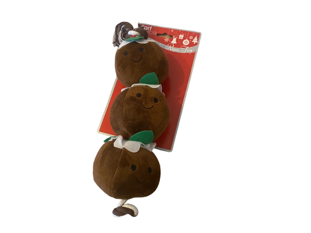 Christmas Pudding Rope Toy