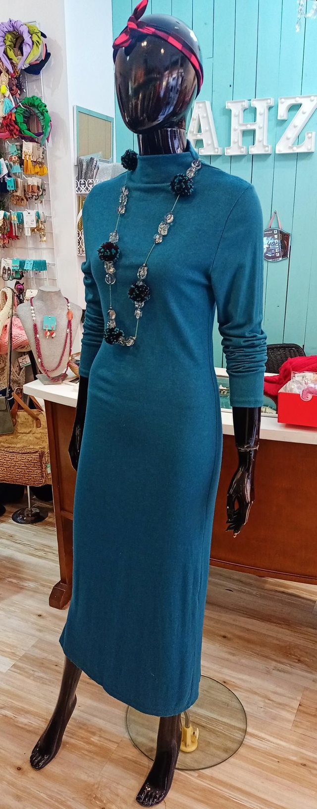 Vestido punto midi