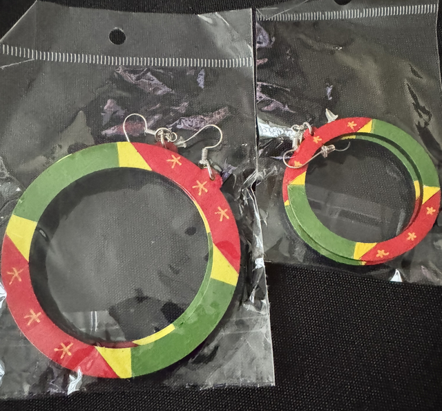 Grenada Painted Earrings 