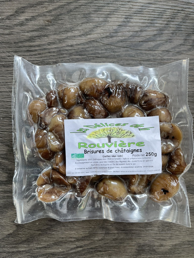 Brisures de châtaignes (marrons) 250g