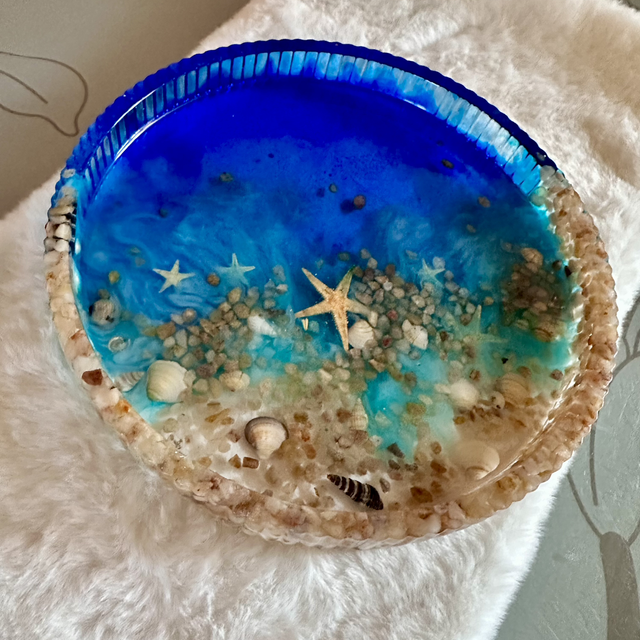 Plateau rond à personnaliser 