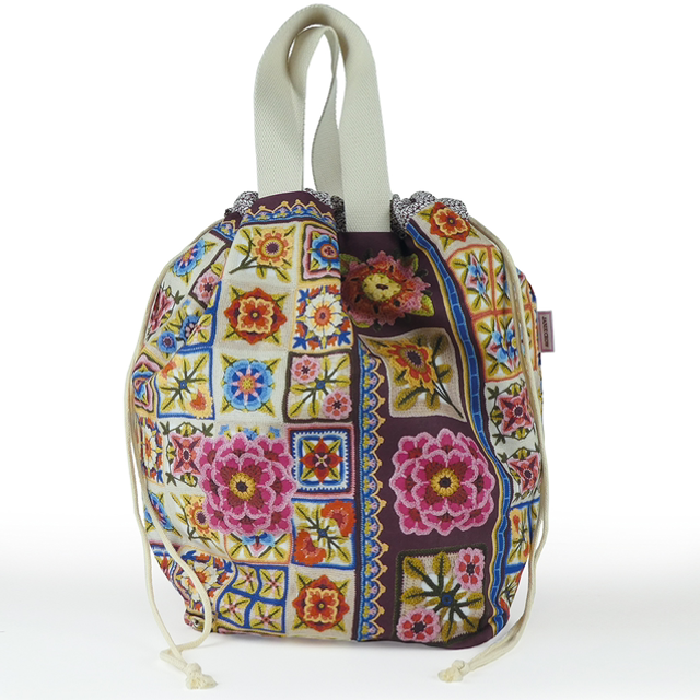SPIRIT OF FLORA- LARGE BUCKET BAG