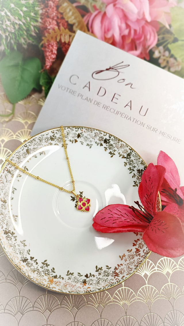 COFFRET PRESTIGE - "La Douce" - Massage 30 min & Collier