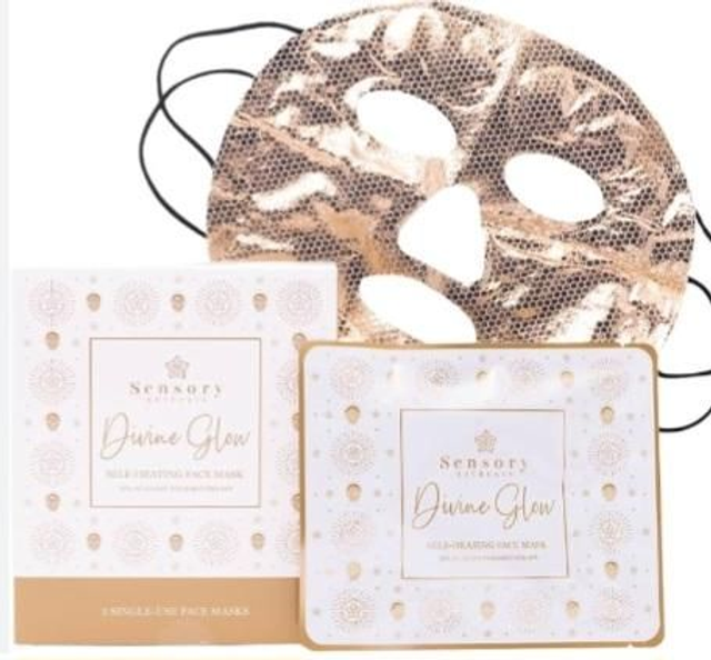 Sensory Retreats Divine Glow self heating face mask