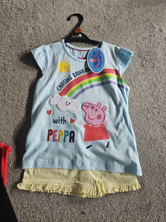 Peppa pig 2 piece Pj set