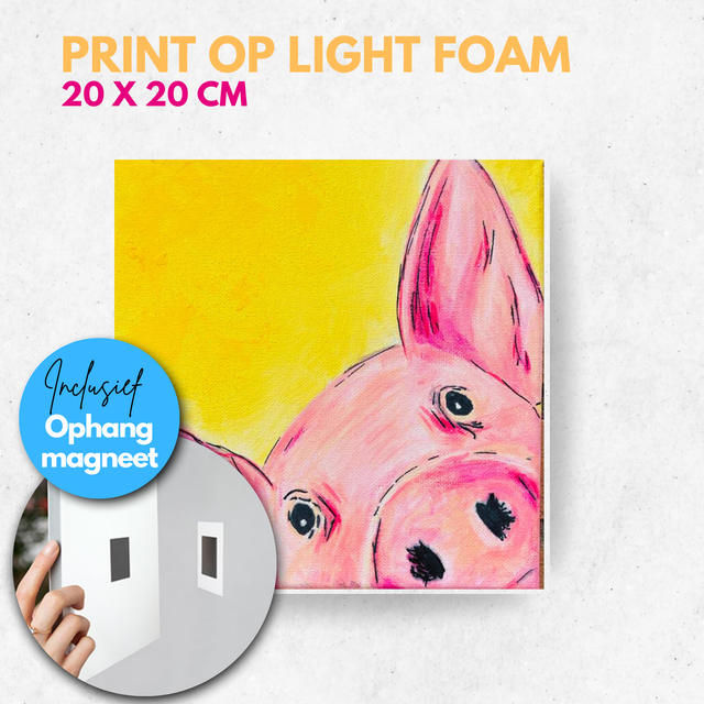 Varken | Light foam met magneet