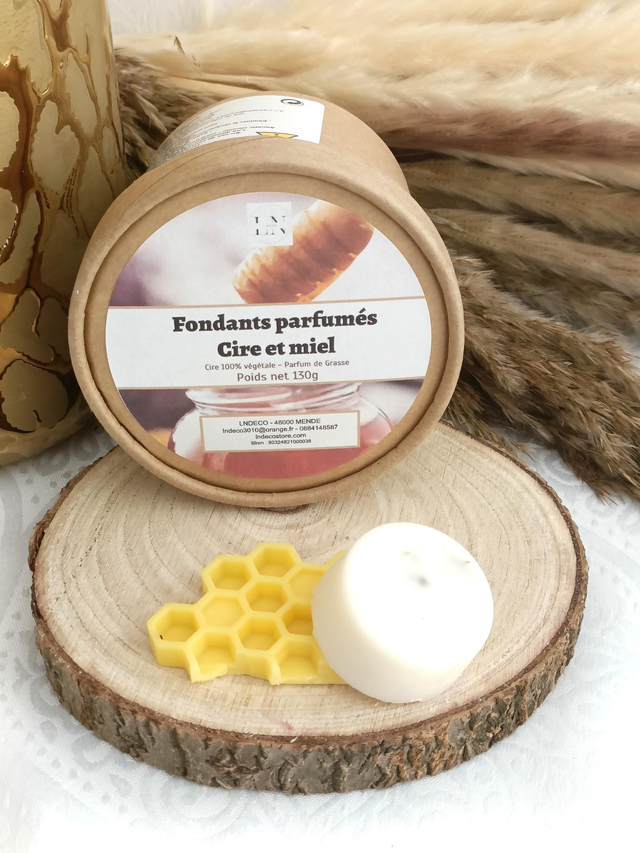 Fondants parfumés Cire et miel