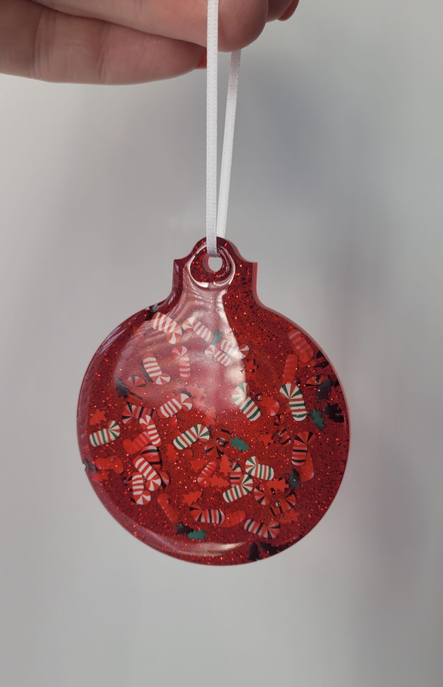 Christmas Tree Circular Baubles - Various Designs