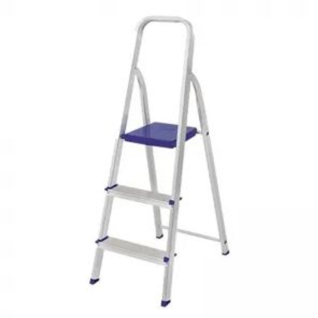 Escalera aluminio 3 peldaños