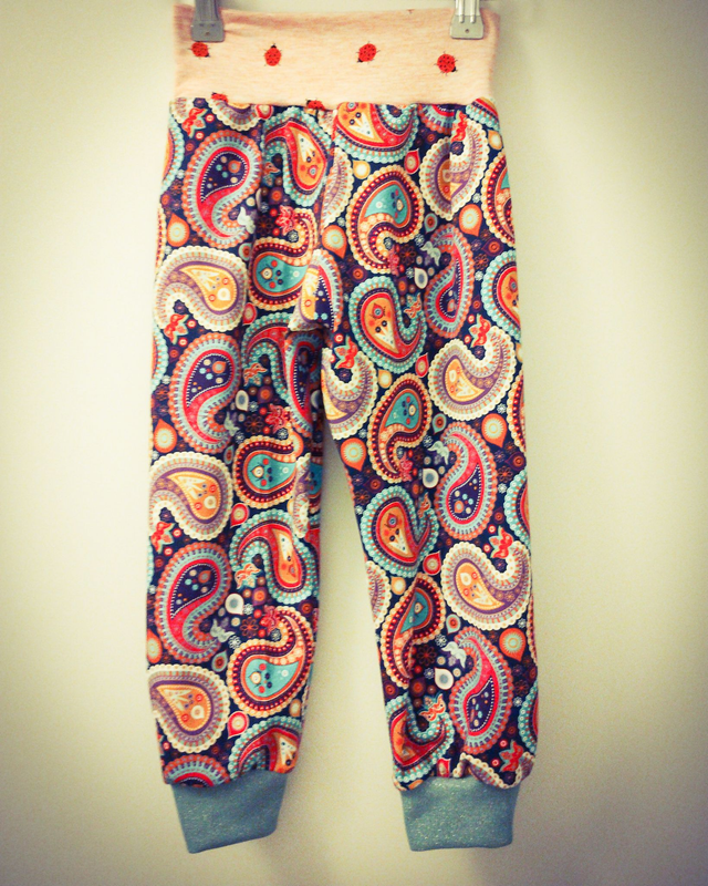 H*     36 MOIS Pantalon confort "ARABESQUE" + bandeau  3/4 ans 