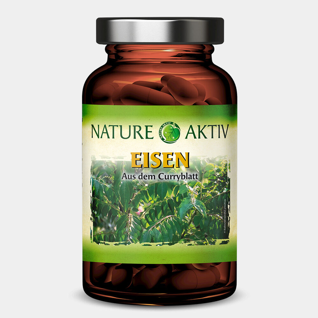 Nature Aktiv Eisen aus dem Curryblatt 60 Kapseln