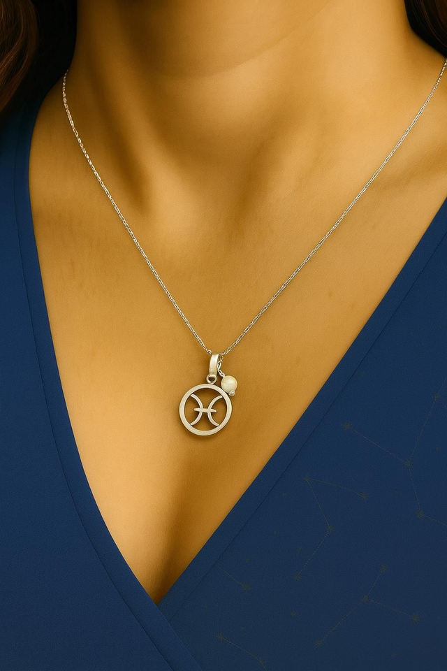 Collier Pierre Porte-Chance – Poissons