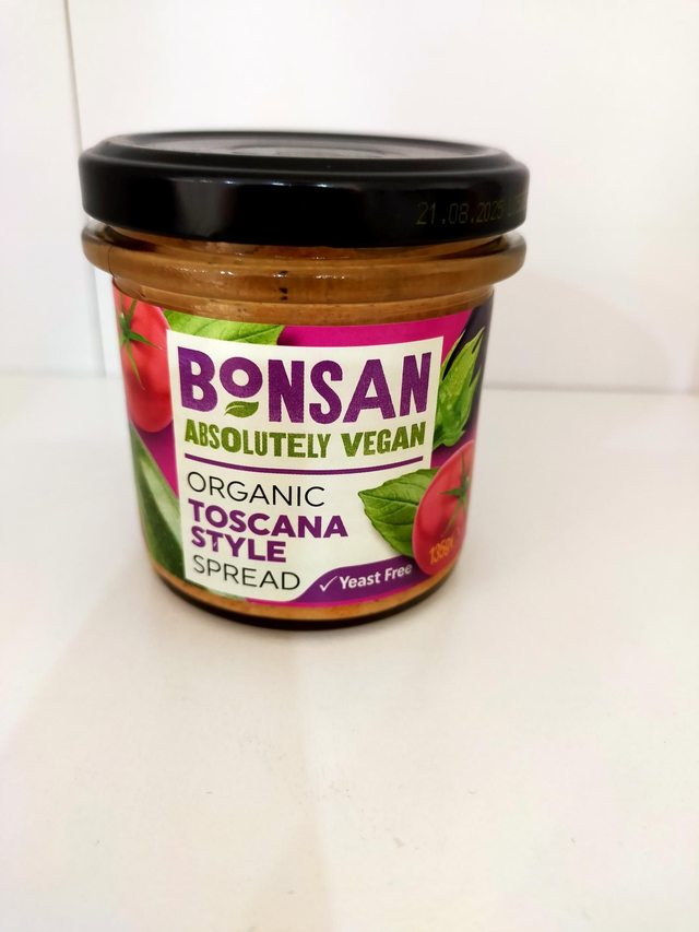 Bonsan Organic Toscana Pate 130g 62064