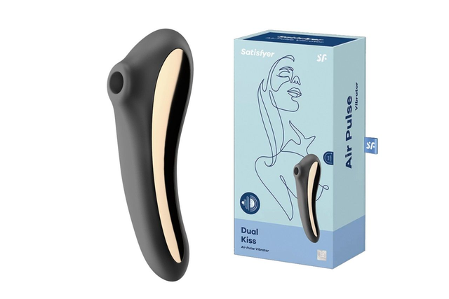 SATISFYER Dual Kiss black