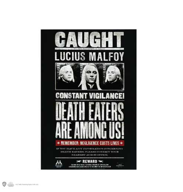 Carnet souple - Lucius Malefoy prisonnier