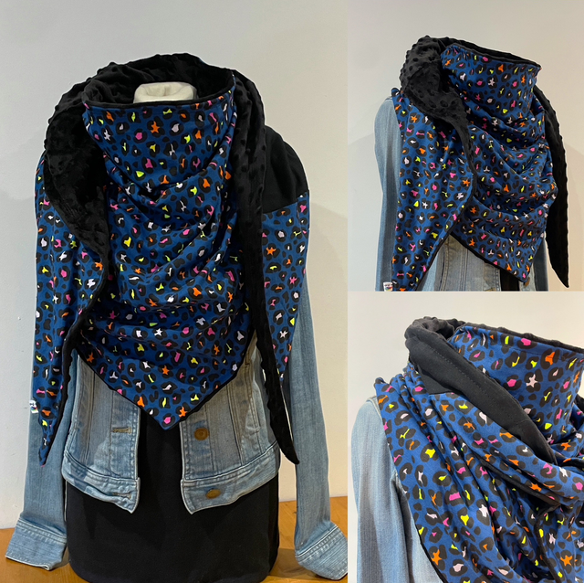 Maxi Chèche Happy Léo Blue 