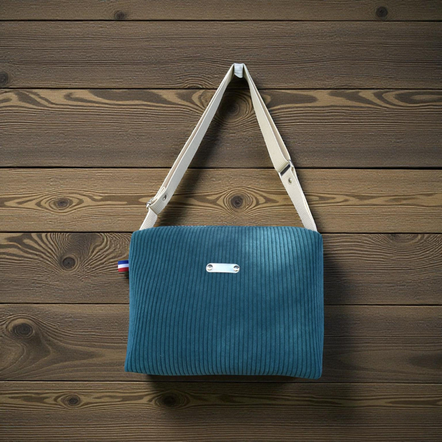 Sac Vizir - bleu canard