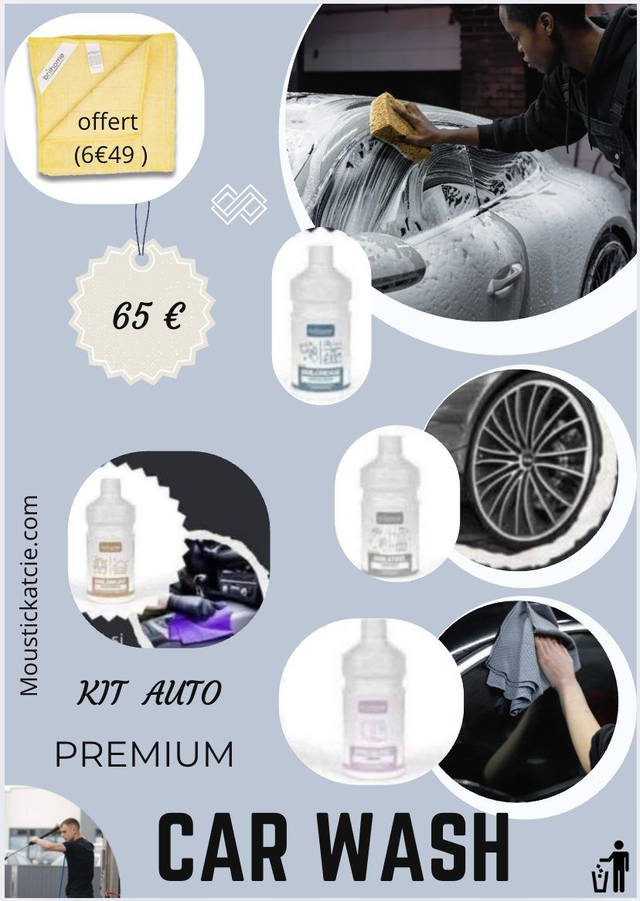 Coffret Voiture " Ma Bichette qui brille " 