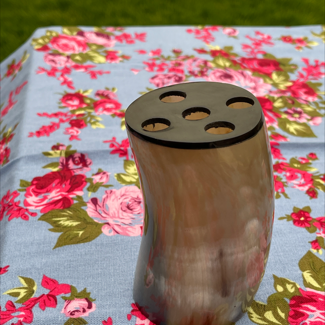 Pinselhalter Horn Stifthalter Zahnbürstenhalter 