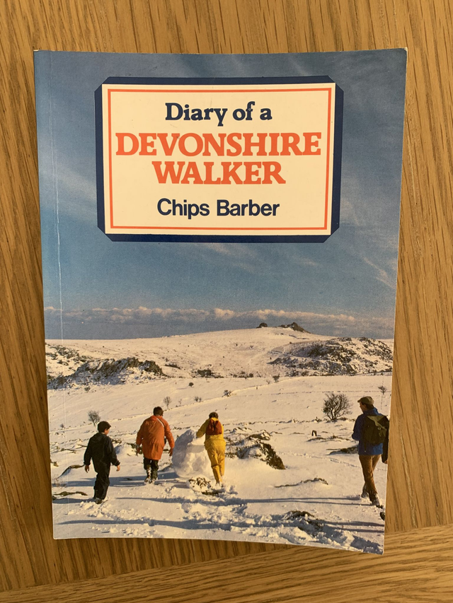 Diary of a Devonshire Walker by Chips Barber - Signed